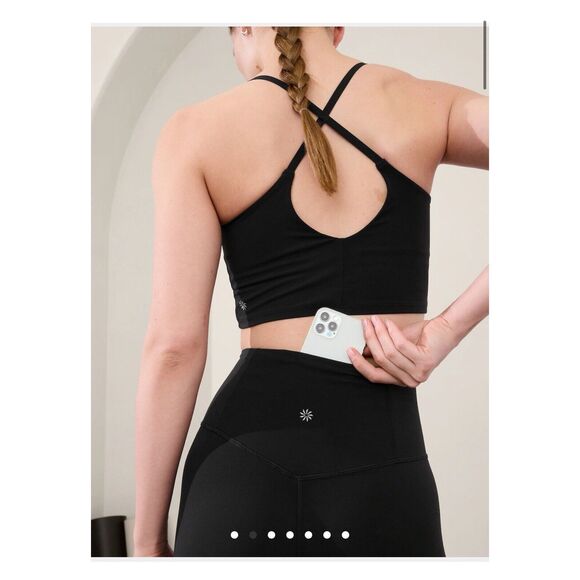 Athleta ELATION ULTRA HIGH RISE Tight | Black #502359 - Picture 2 of 16